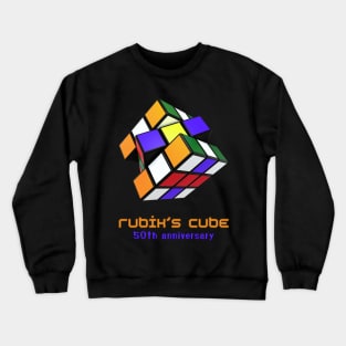 Rubic's cube 50th anniversary Crewneck Sweatshirt